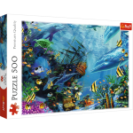 Trefl puzzle 500 elementów Ukryty Skarb