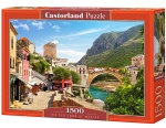 Puzzle 1500 Mostar - Stary Most - Bośnia i Hercegowina