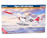 model do sklejania samolot Piper L-4H with floats 1:72