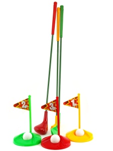 Zestaw do gry w mini golfa dla dzieci
