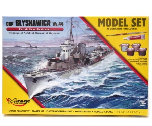 model do sklejania Niszczyciel wz. 44 ORP BŁYSKAWICA 1:400