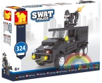 DROMADER 23606 klocki POLICJA SWAT duży samochód sił specjalnych 324 elementy