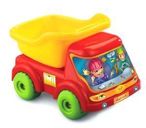 Duża kolorowa wywrotka BARTEK 30cm