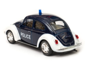 Volkswagen Beetle police - model Welly skala 1:43