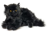 maskotka kotek czarny Perski 30cm