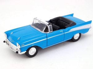 Chevrolet Bel Air 1957 Convertible 1:34-39 model WELLY
