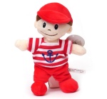 maskotka grzechotka - chłopczyk marynarz