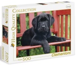 puzzle 500 Clementoni Piesek na ławce 30346