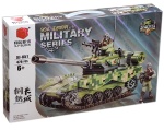klocki ARMIA czołg 479 klocków 