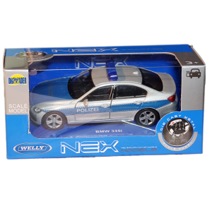 BMW 335i POLIZEI 1:34 - 39 WELLY 