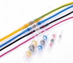 ZŁĄCZKI koszulki TERMOKURCZLIWE Z CYNĄ 30szt termokurczki samolutujące