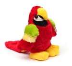 maskotka duża papuga z dźwiękami 20cm