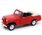Jeep Jeepster Commando Roadster 1967 model WELLY w skali 1:24