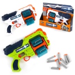 Pistolet na strzałki z dwoma obrotowymi magazynkami