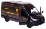 Mercedes-Benz Sprinter UPS 1:36 model KINSMART on display