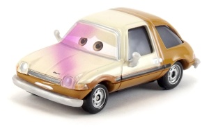 Auta 2 - samochodzik metalowy Tubbs Pacer pomalowany - Cars