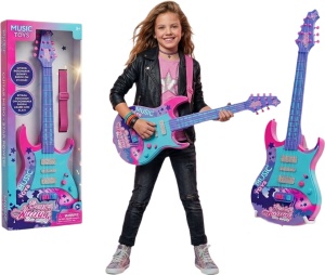 gitara elektryczna na na baterie dla dzieci dla małej Rockwomen