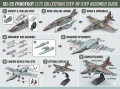 model do składania z klocków samolot szturmowy SU-25 skala 1:72 - klocki malowane
