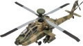model do składania z klocków śmigłowiec AH-64 Apache skala 1:72 - klocki malowane