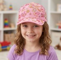 Czapka do ozdabiania kryształkami różowa