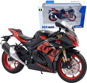 Suzuki GSX 1000R 1:12 model motocykla światło i dźwięk