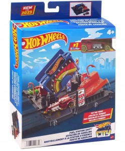 Hot Wheels - Stacja benzynowa HMD53