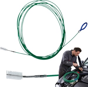 WYCIOR DO CZYSZCZENIA SZYBERDACHU ODPŁYWÓW AUTA SAMOCHODU DŁUGI 6M szczotka