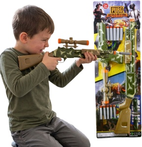 karabin + pistolet na strzałki Mały Żołnierz zesta