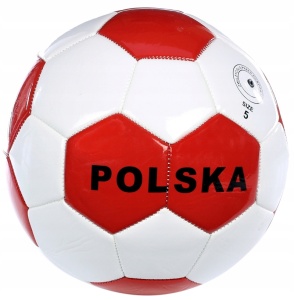 PIŁKA NOŻNA POLSKA SZYTA TRENINGOWA DO NOGI NA ORLIK BOISKO POLSKA