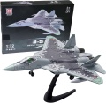model do składania z klocków myśliwiec SU-57 skala 1:72 - klocki malowane