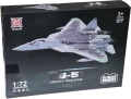 model do składania z klocków myśliwiec SU-57 skala 1:72 - klocki malowane