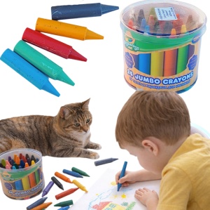 kredki świecowe 24 kolory JUMBO Crayola