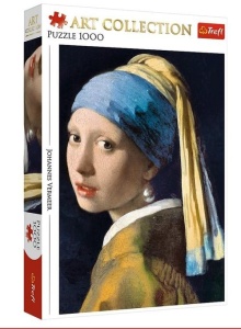 Trefl puzzle Puzzle 1000 el Dziewczyna z Perłą J. Vermeer malarstwo obraz