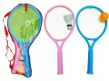 kolorowy badminton dla dzieci z piłką i lotką w pokrowcu