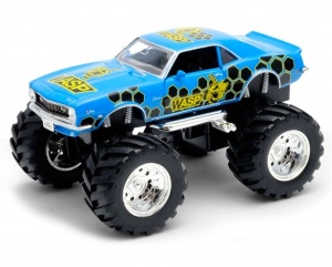 Chevrolet Camaro Z28 1968  MONSTER TRUCK 1:34 MODEL 47007S niebieski