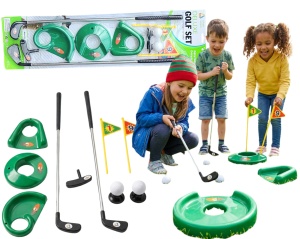 Zestaw do gry w mini golfa dla dzieci metal