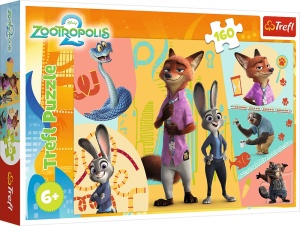 TREFL puzzle 160 Zwierzogród - Zootropolis 2