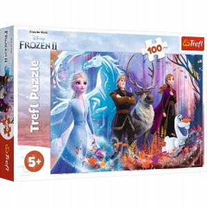 Puzzle Trefl 100 el Frozen Kraina Lodu Elsa i Anna