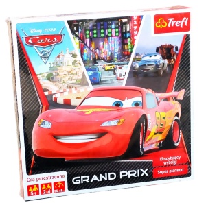 gra planszowa 3D Auta Zygzak Cars GRAND PRIX