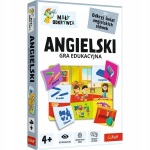 Gra edukacyjna Trefl ANGIELSKI do nauki języka angielskiego Mały Odkrywca