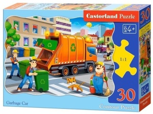  Castorland puzzle 30 Śmieciarka