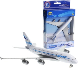 Model Welly w skali 1:500 samolot Airbus A380 Airways