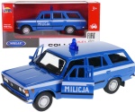 Fiat 125p kombi FSO 1:34-39 model  Welly MILICJA OBYWATELSKA