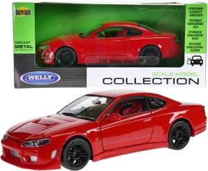 Nissan Silvia S-15 model Welly w skali 1:24