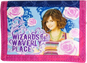 portfel portfelik WIZARDS zapinany na rzep Czarodzieje z Waverly Place