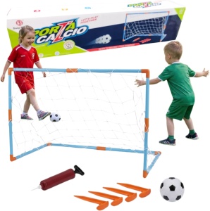 Bramka 90cm z piłką i pompką