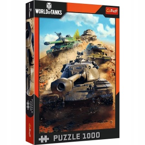 Trefl puzzle Puzzle 1000 elementów World of Tanks - czołgi czołg