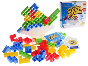 GRA zręcznościowa KLOCKI TETRIS BALANSUJĄCA 48 KLOCKÓW KEEP BALANCE