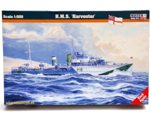 Royal Navy Ship HMS Harvester 1:500 model Mister Craft
