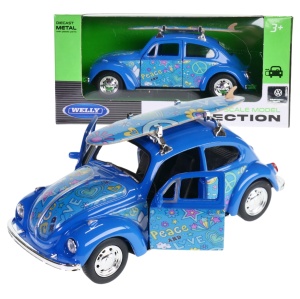 Volkswagen Beetle serfing 1:34 - 1:39 model WELLY